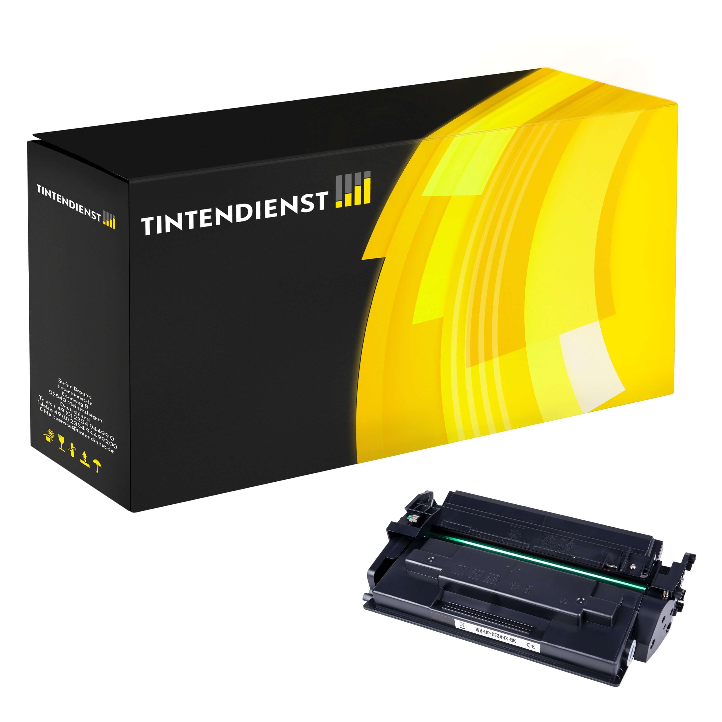 Toner kompatibel für HP LaserJet Pro M 405 n (CF259X / 59X) Schwarz