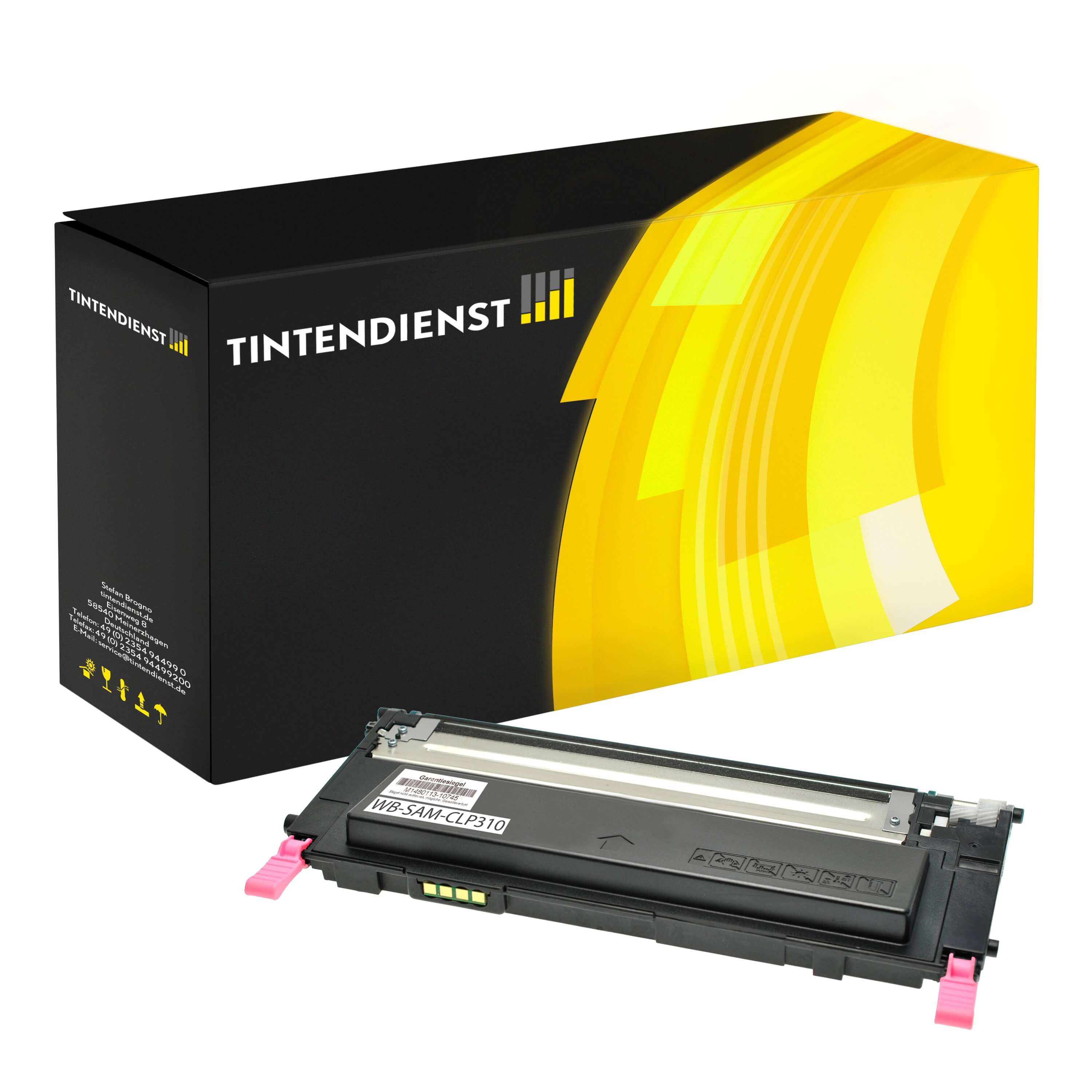 Toner kompatibel für Samsung CLP-315 N (CLT-M4092S/ELS / M4092S) Magenta