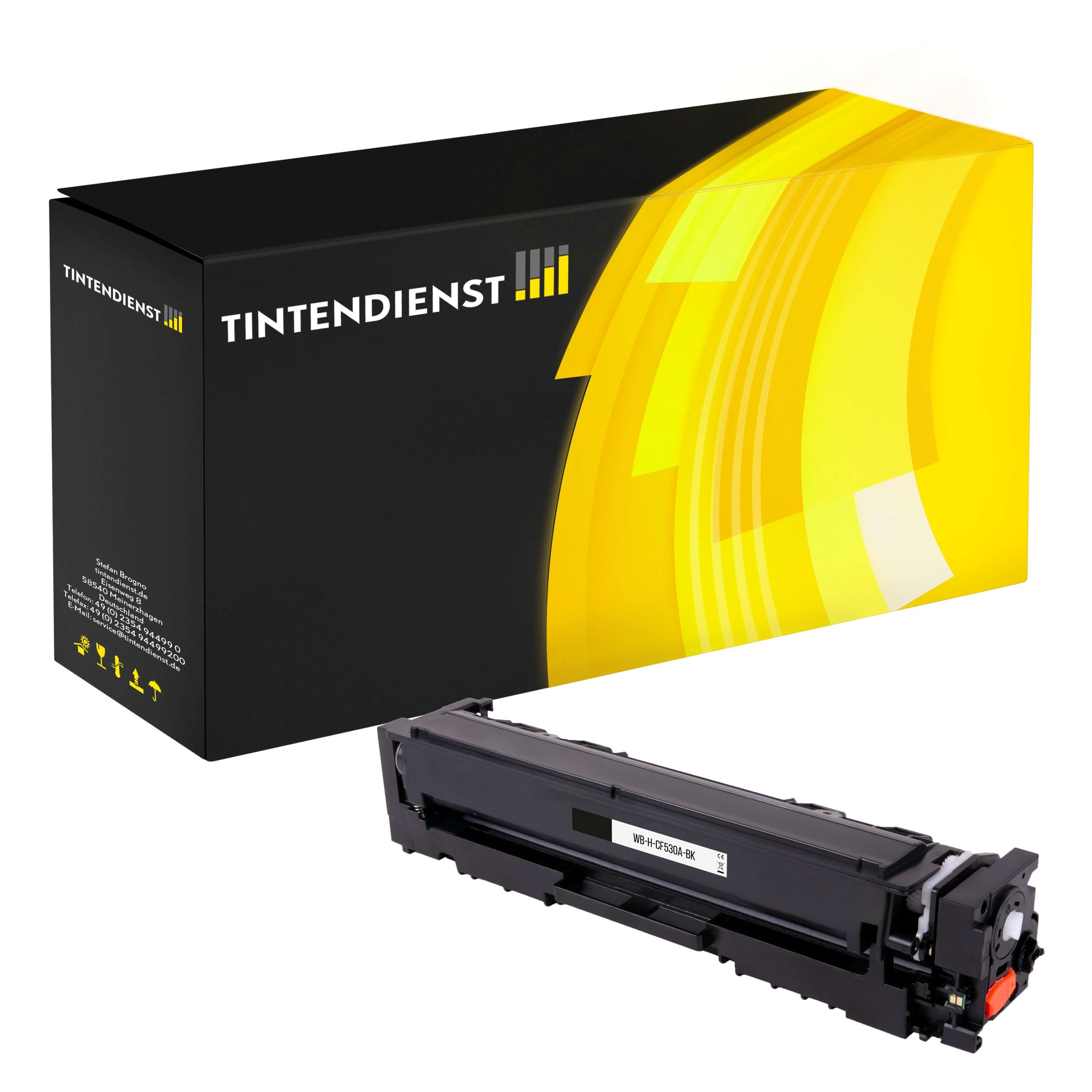 Toner kompatibel für HP Color LaserJet Pro MFP M 181 fw (CF530A / 205A) Schwarz