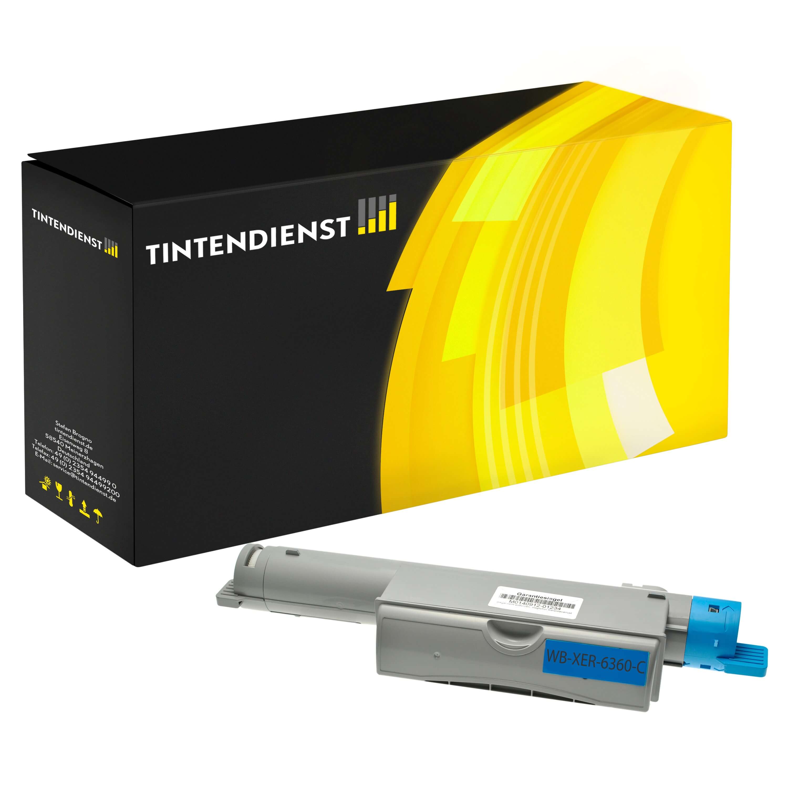 Toner kompatibel für Xerox Phaser 6360 DN (106R01218) Cyan