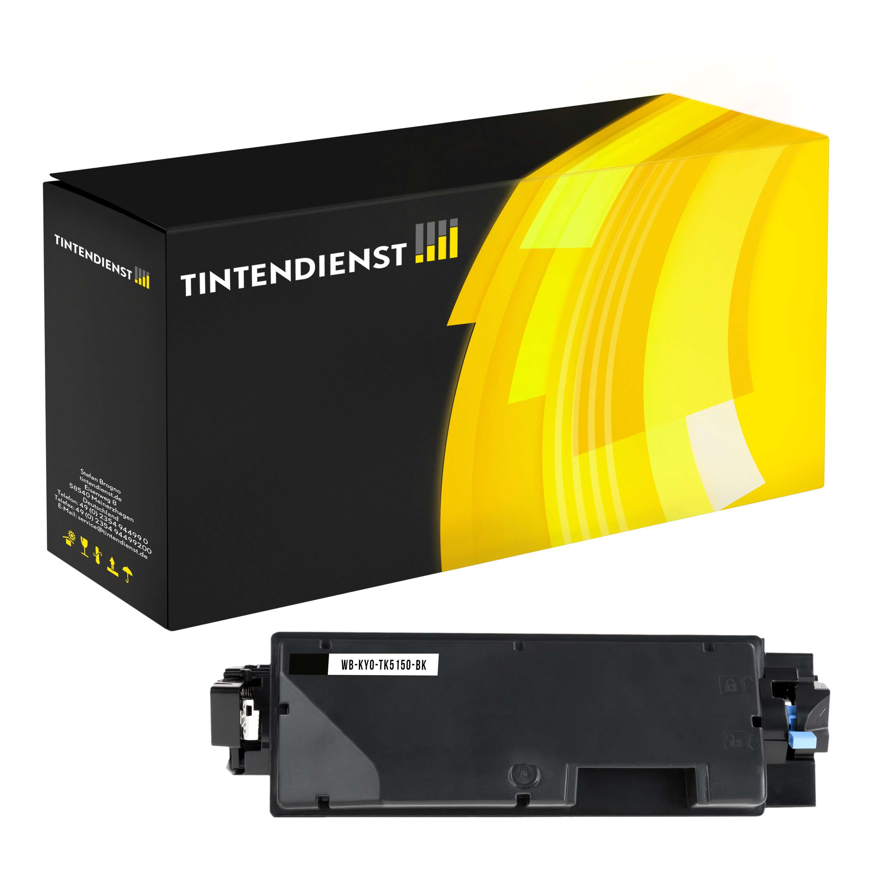 Toner kompatibel für Kyocera Ecosys P 6035 cdn (1T02NS0NL0 / TK-5150K) Schwarz