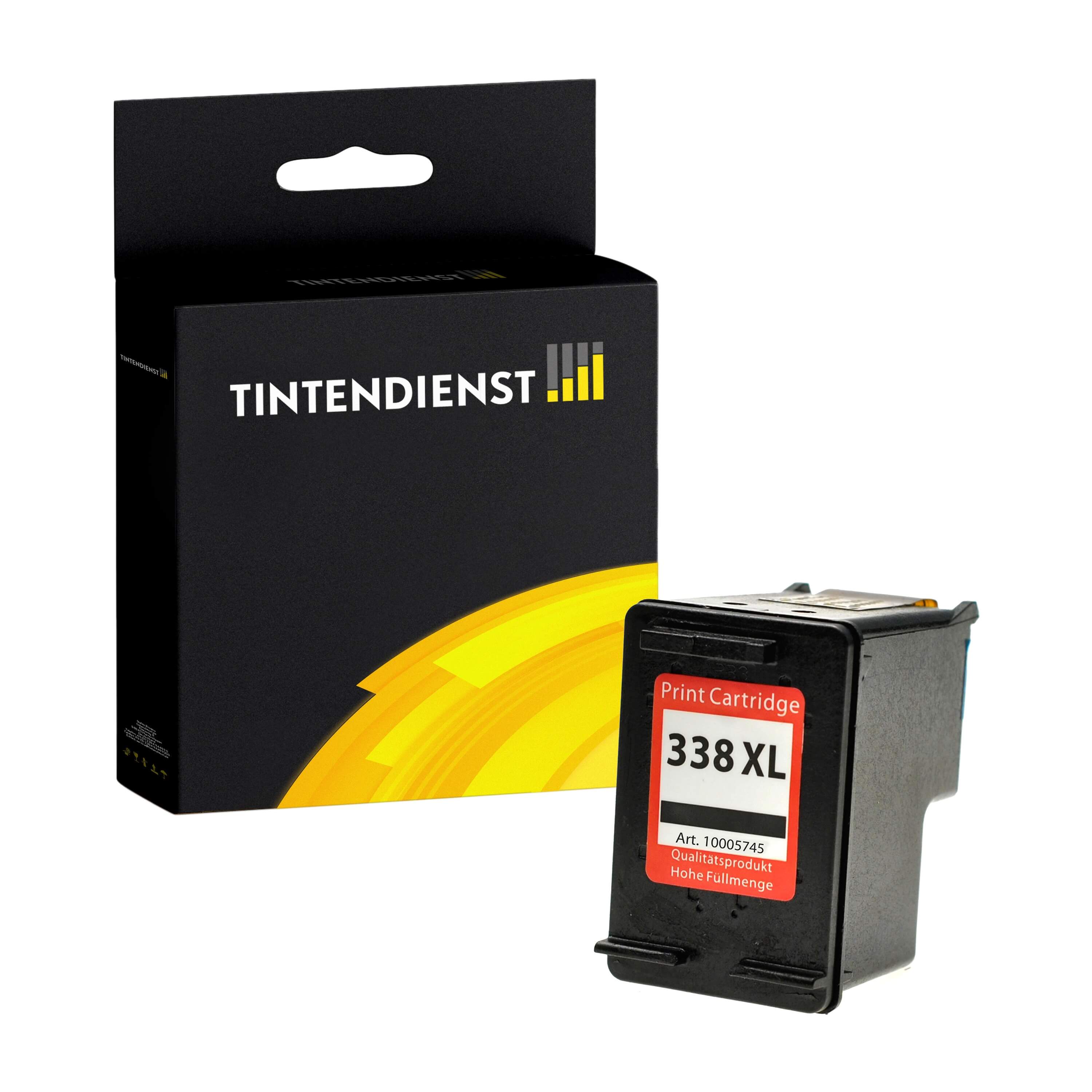 Druckerpatrone kompatibel für HP PhotoSmart 2575 xi (C8765EE / 338) Schwarz