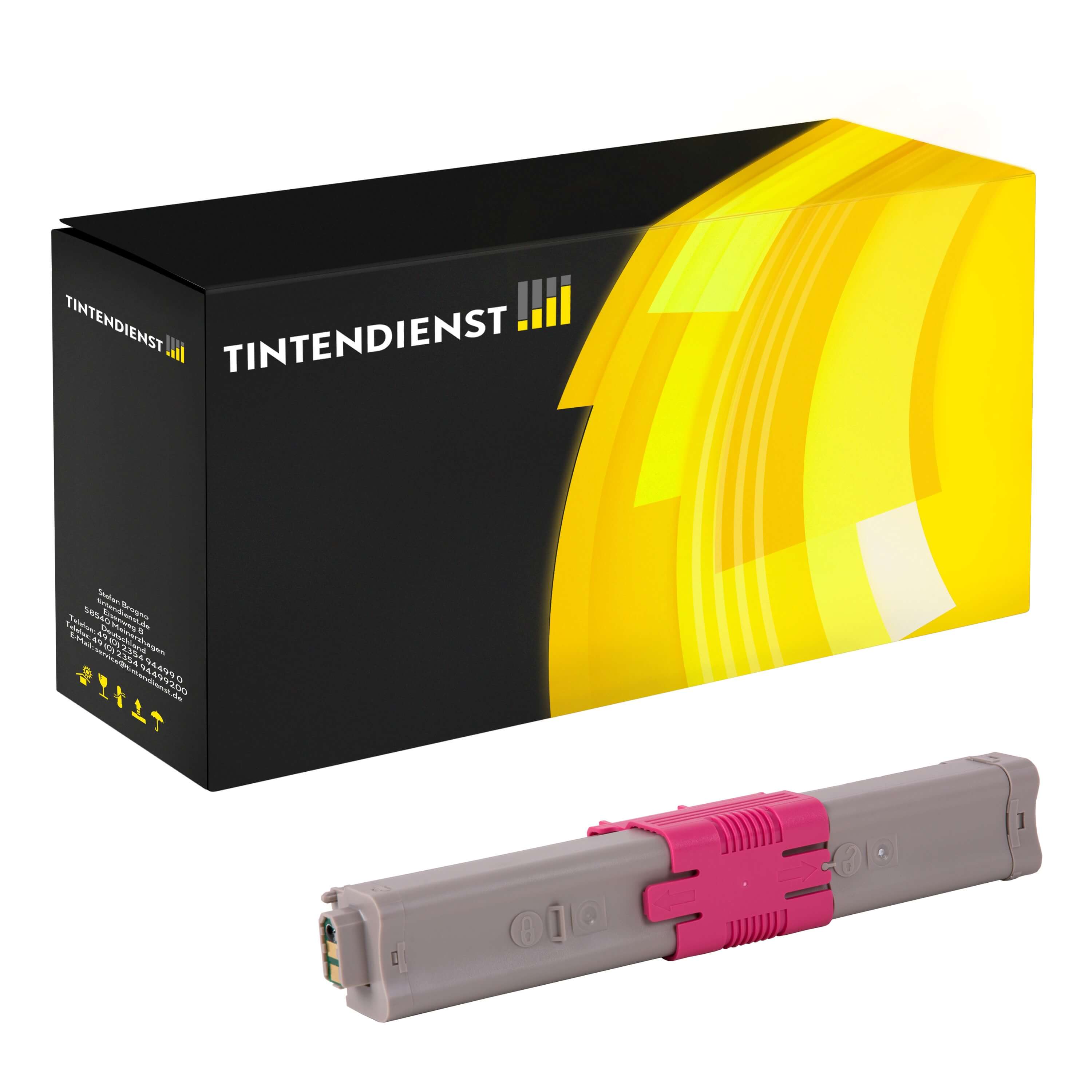 Toner kompatibel für OKI C 532 DN (46490606) Magenta
