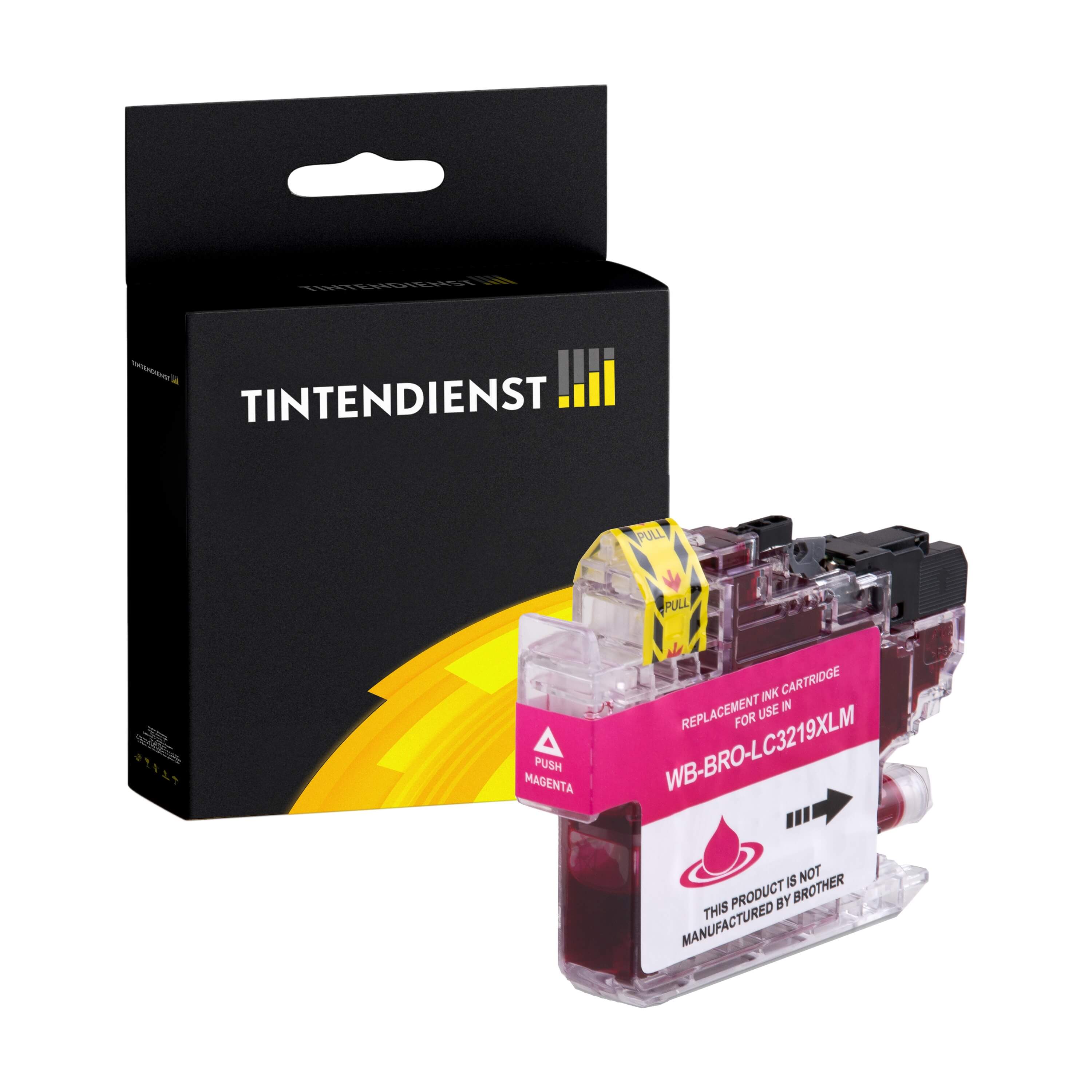 Druckerpatrone kompatibel für Brother MFC-J 5330 DW XL (LC-3219XLM) Magenta XL