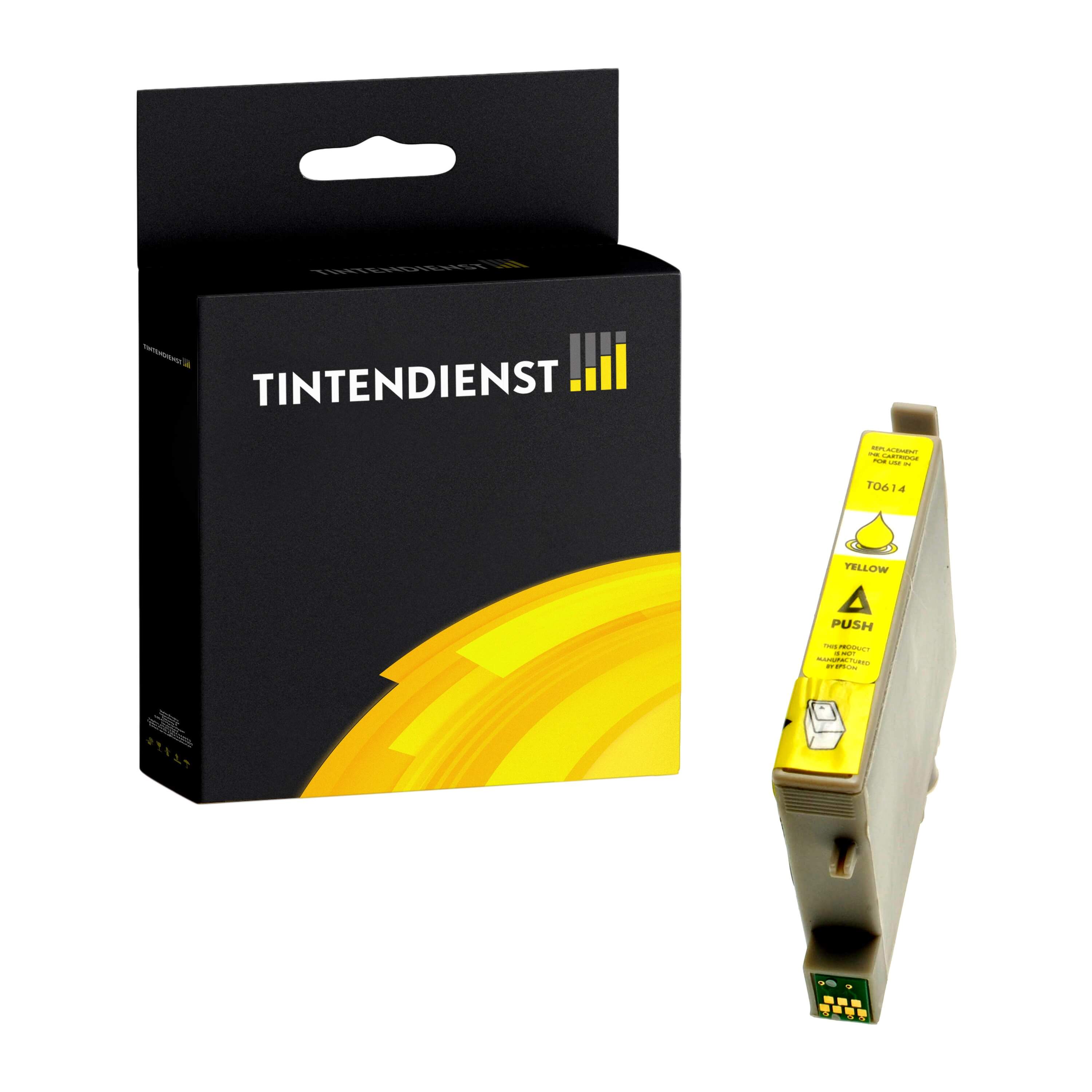Druckerpatrone kompatibel für Epson C13T06144010 / T0614 Gelb