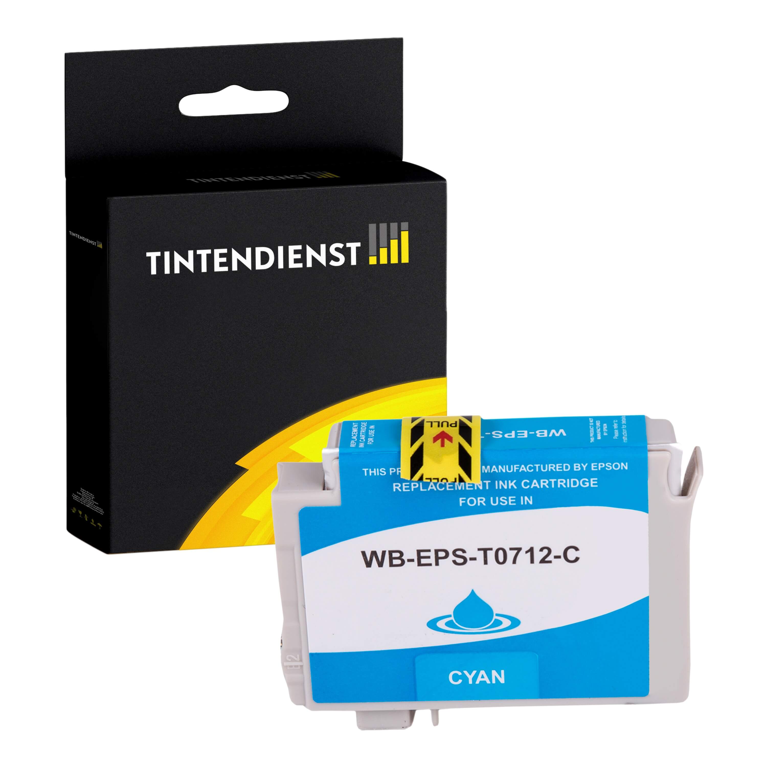 Druckerpatrone kompatibel für Epson Stylus S 21 (C13T07144011 / T0714) Gelb