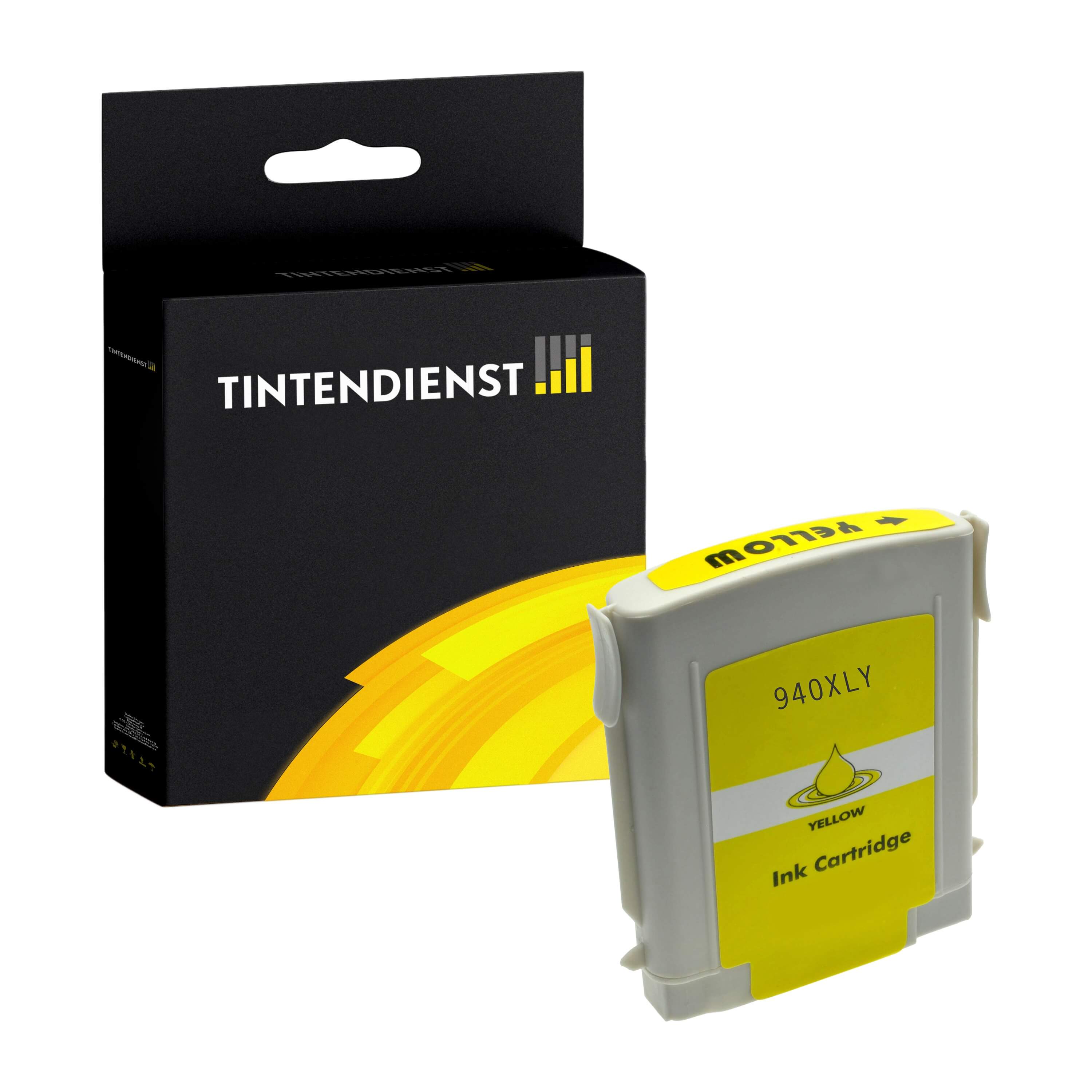 Druckerpatrone kompatibel für HP OfficeJet Pro 8000 (C4909AE / 940XL) Gelb