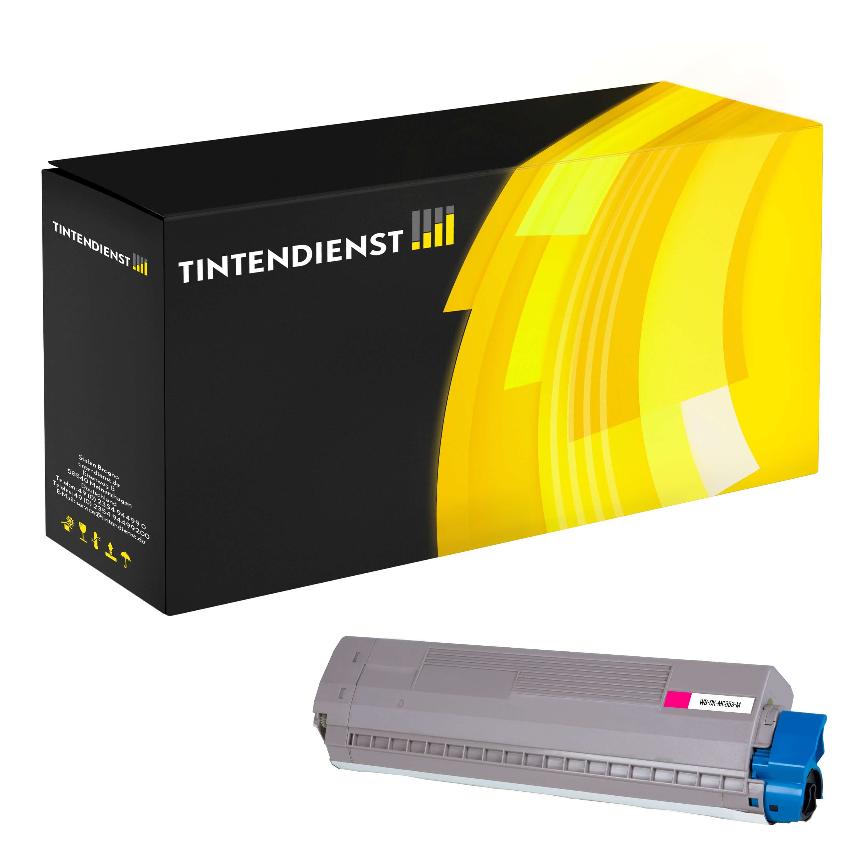 Toner kompatibel für OKI MC 853 Series (45862838) Magenta