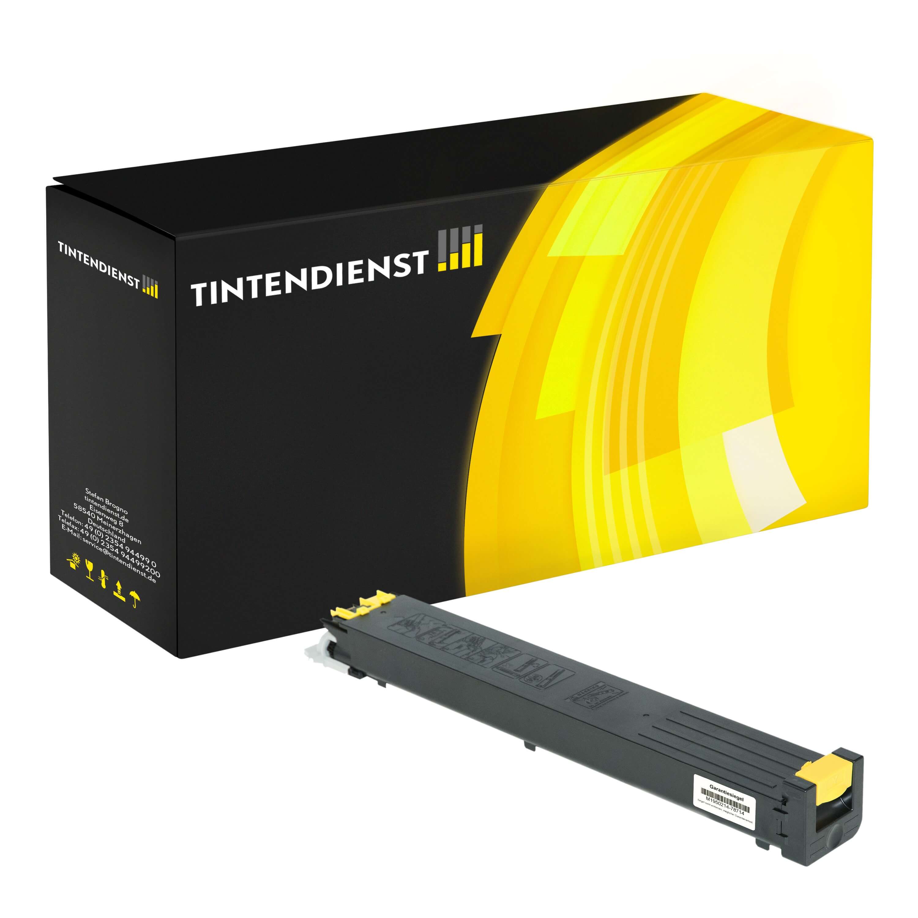 Toner kompatibel für Sharp MX 4100 N (MX-31GTYA) Gelb