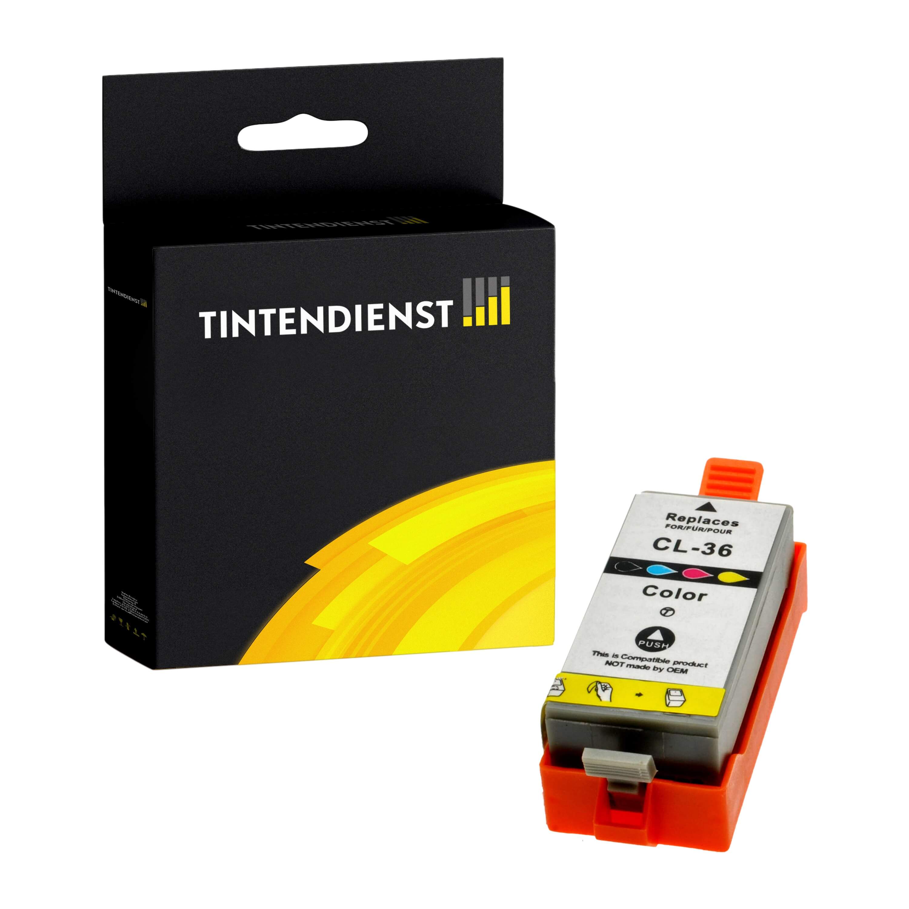 Druckerpatrone kompatibel für Canon Pixma TR 150 (1511B001 / CLI-36) Color