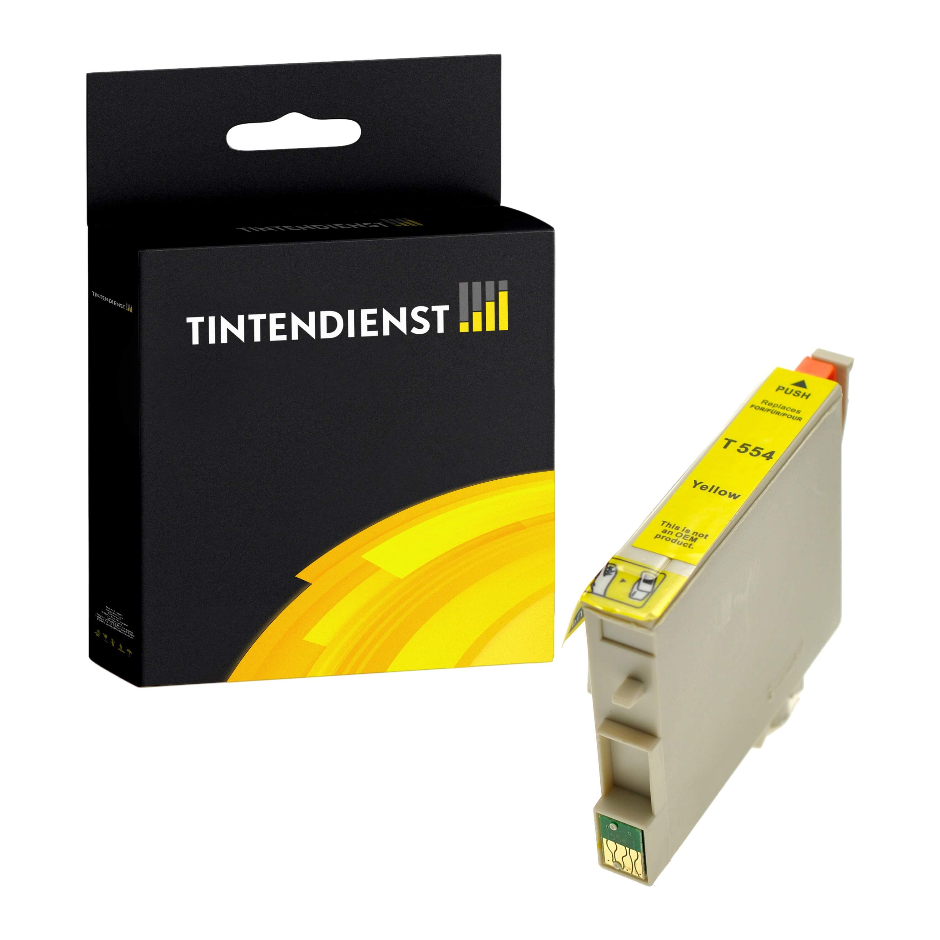 Druckerpatrone kompatibel für Epson Stylus Photo R 240 Series (C13T05544010 / T0554) Gelb