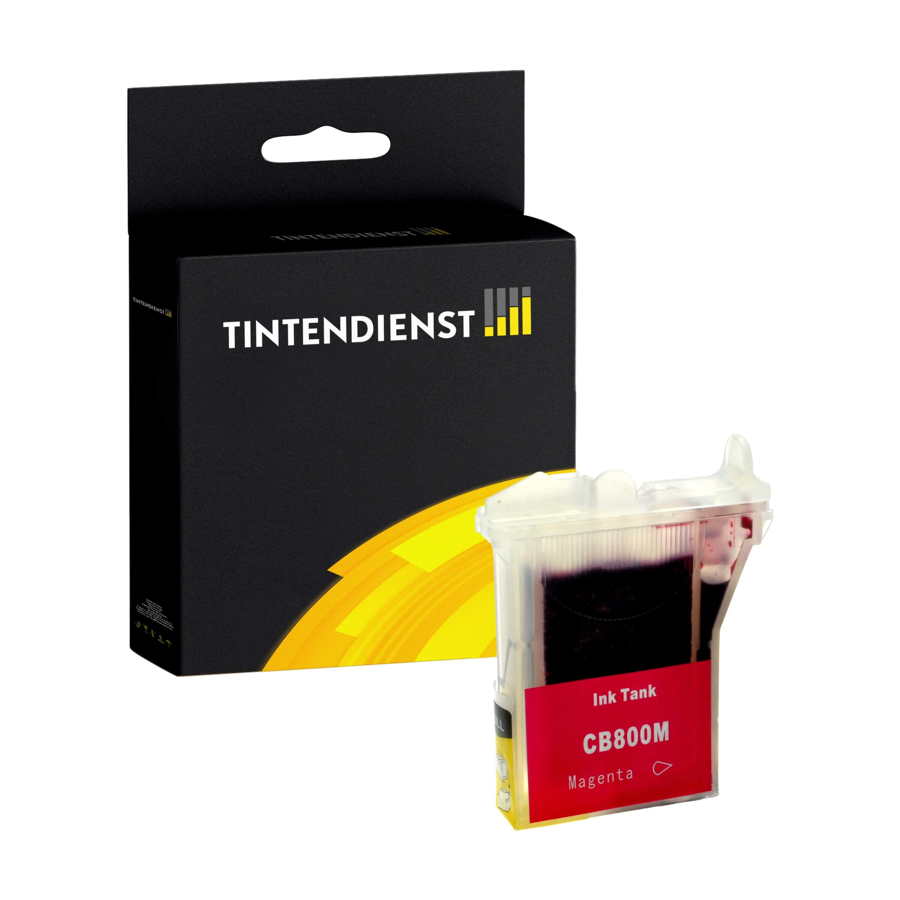 Druckerpatrone kompatibel für Brother Fax 1920 CN (LC-800M) Magenta
