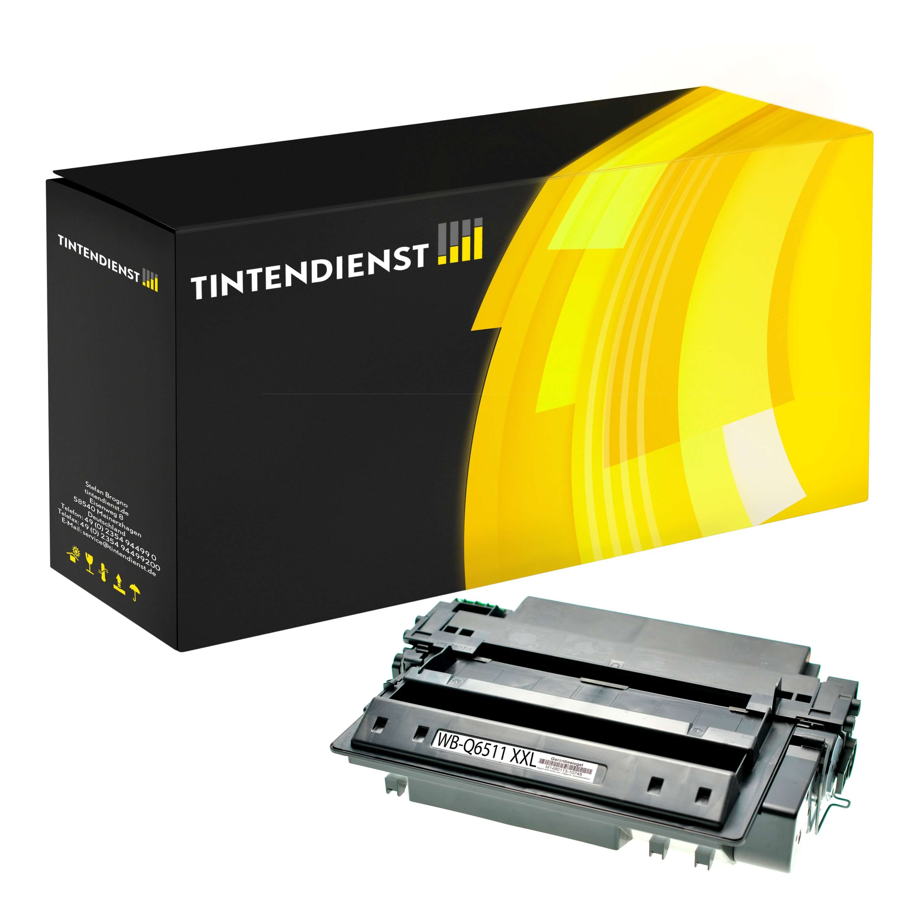 Toner kompatibel für HP LaserJet 2430 DTN (Q6511X / 11X) Schwarz