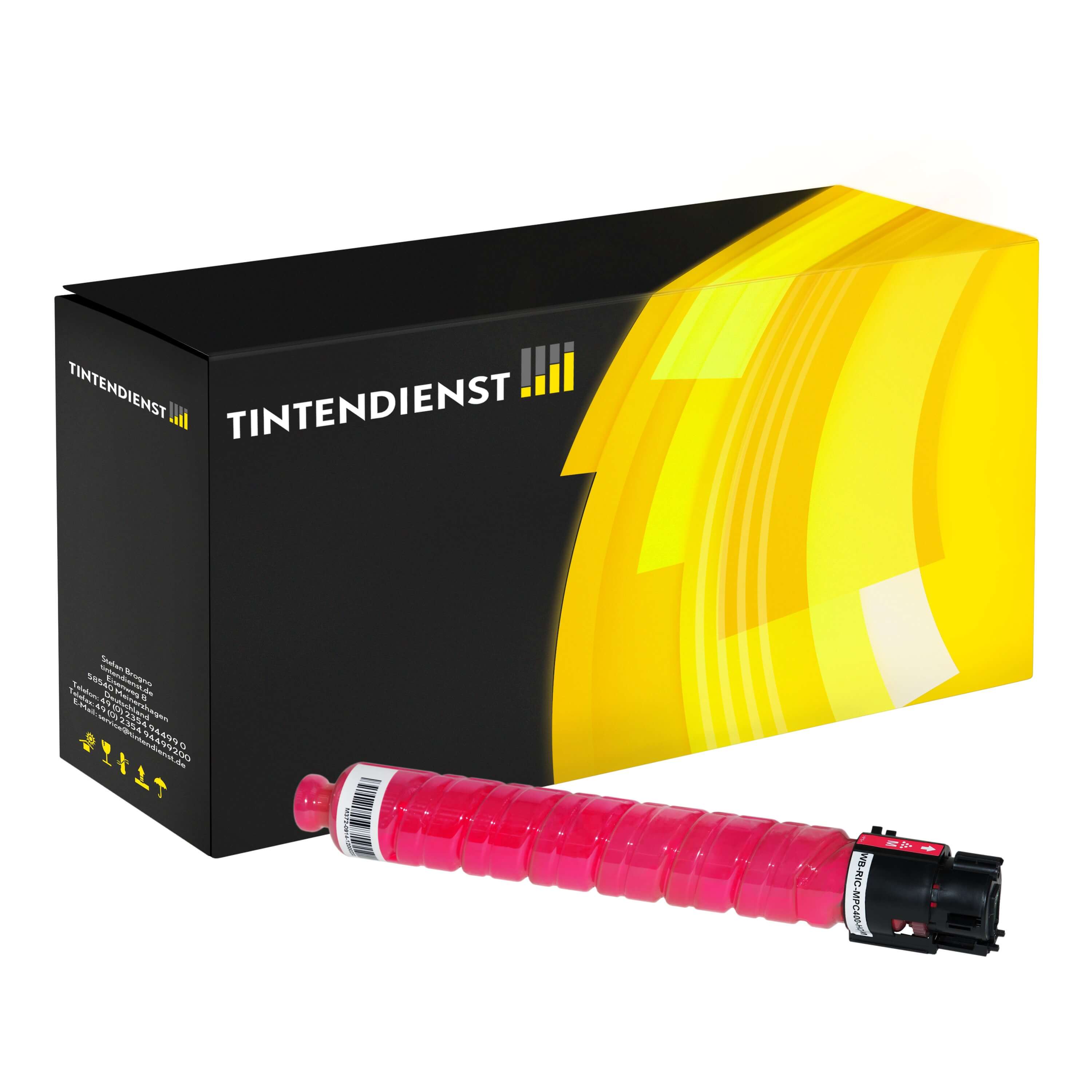 Toner kompatibel für Ricoh MP C 401 sp (842040 / MPC400M) Magenta