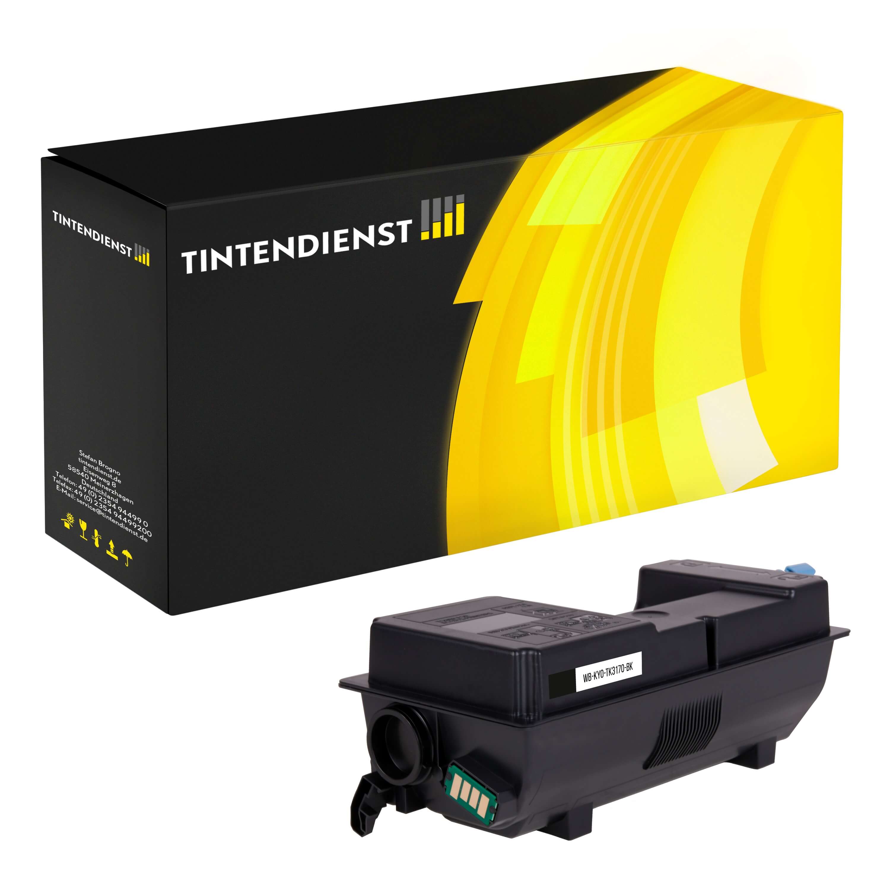 Toner kompatibel für Kyocera Ecosys P 3055 dn (1T02T80NL0 / TK-3170) Schwarz