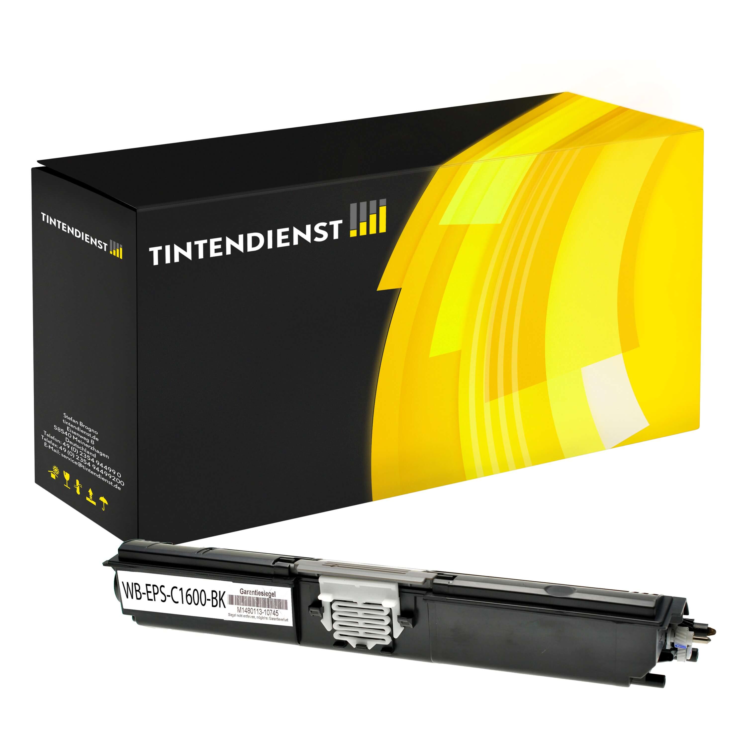 Toner kompatibel für Epson Aculaser CX 16 DNF (C13S050557 / 0557) Schwarz