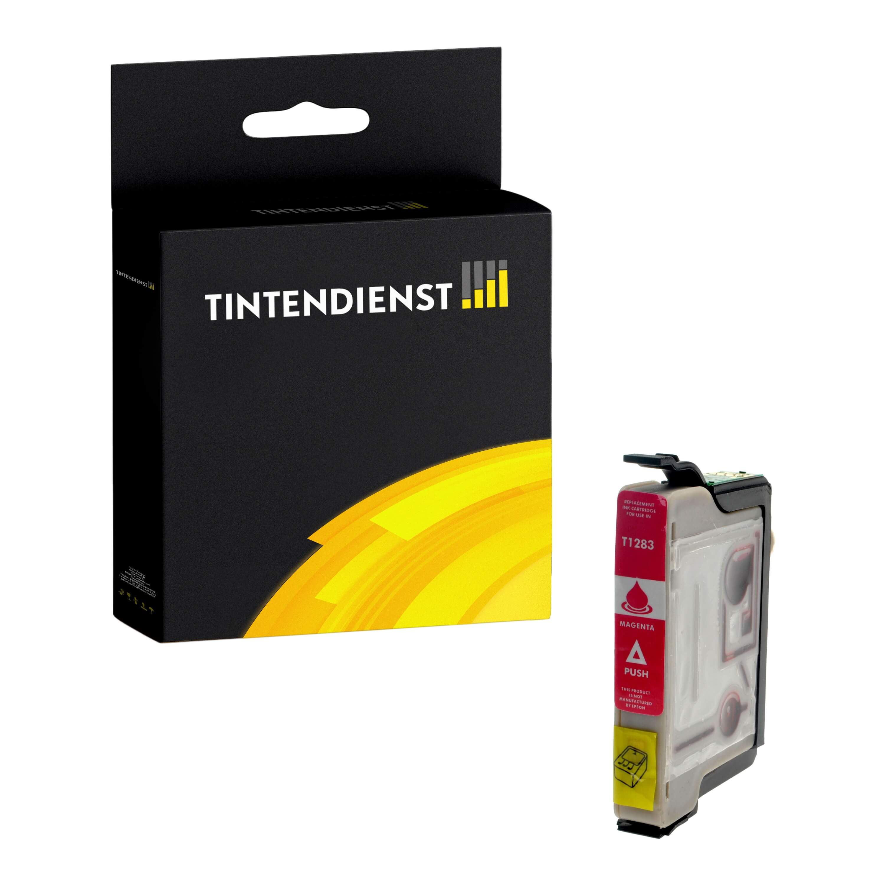 Druckerpatrone kompatibel für Epson Stylus SX 125 (C13T12834012 / T1283) Magenta