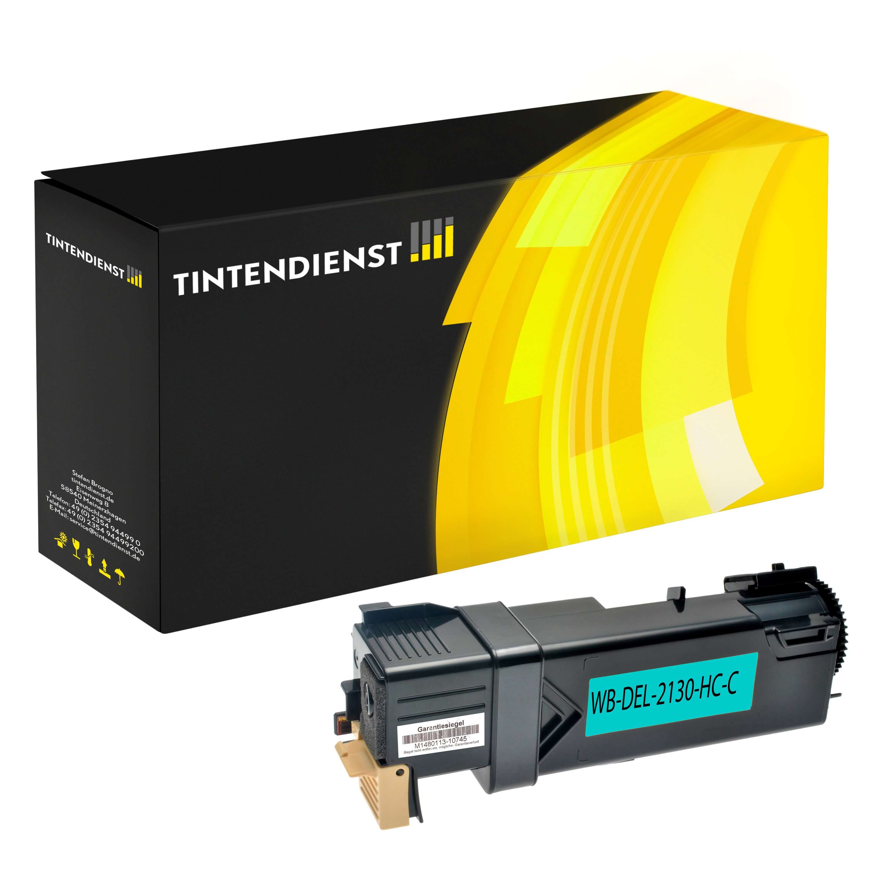 Toner kompatibel für Dell 2130 cn (593-10313 / FM065) Cyan