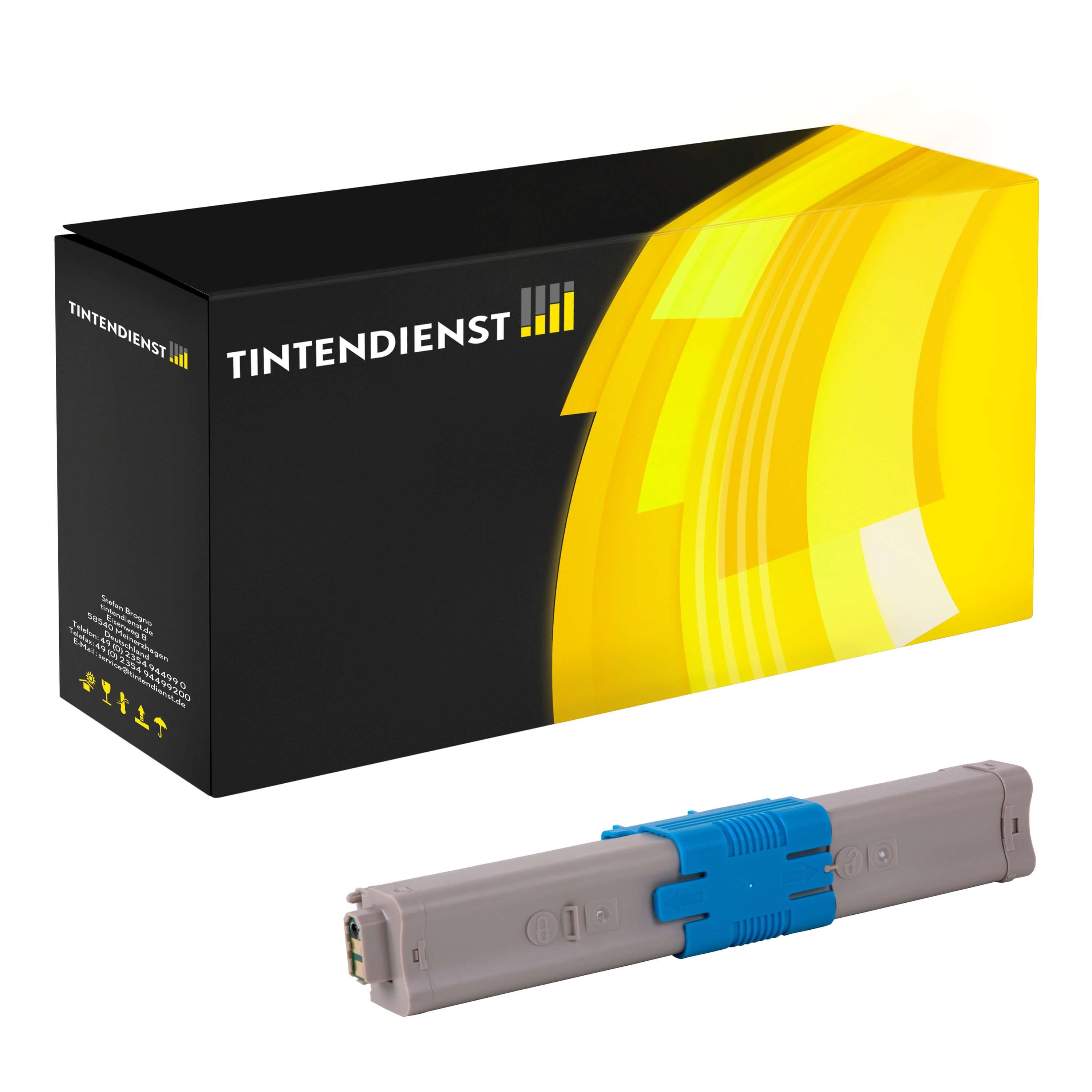 Toner kompatibel für OKI MC 573 DN (46490607) Cyan