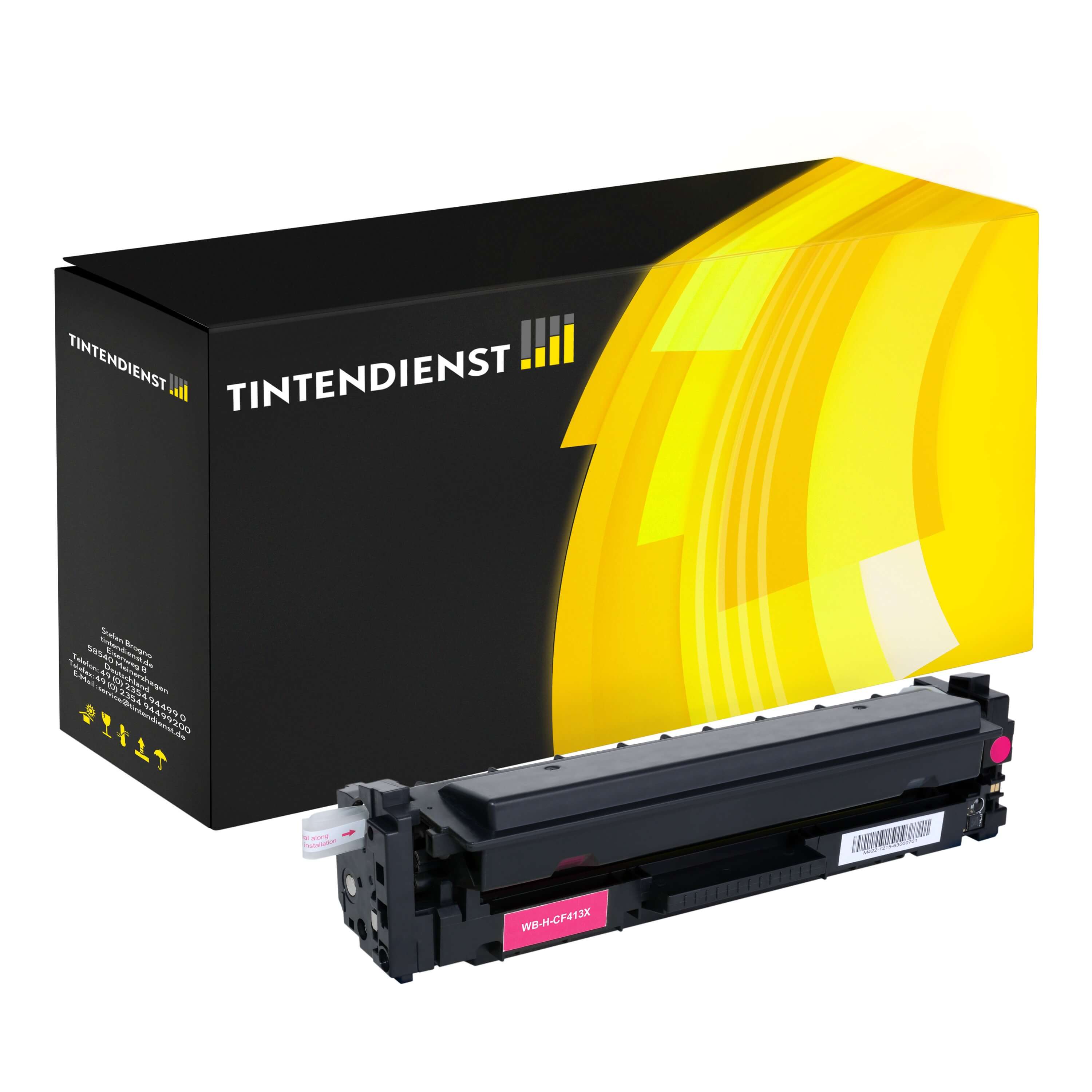 Toner kompatibel für HP Color LaserJet Pro MFP M 377 dw (CF413X / 410X) Magenta