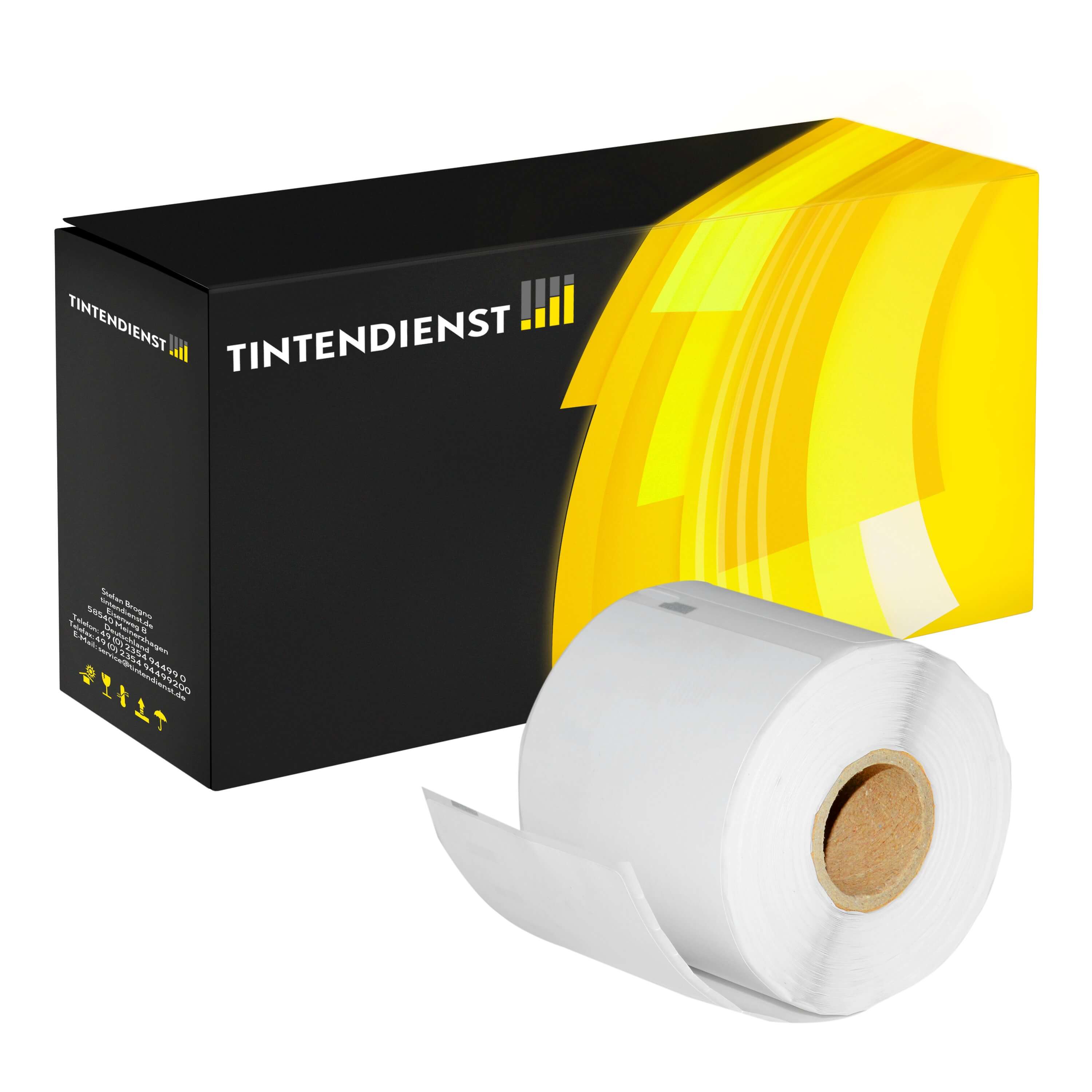 Ordneretiketten kompatibel für Dymo LABELWRITER 400 Twin (99019 / S0722480) 190mm/59mm (110 Stück)