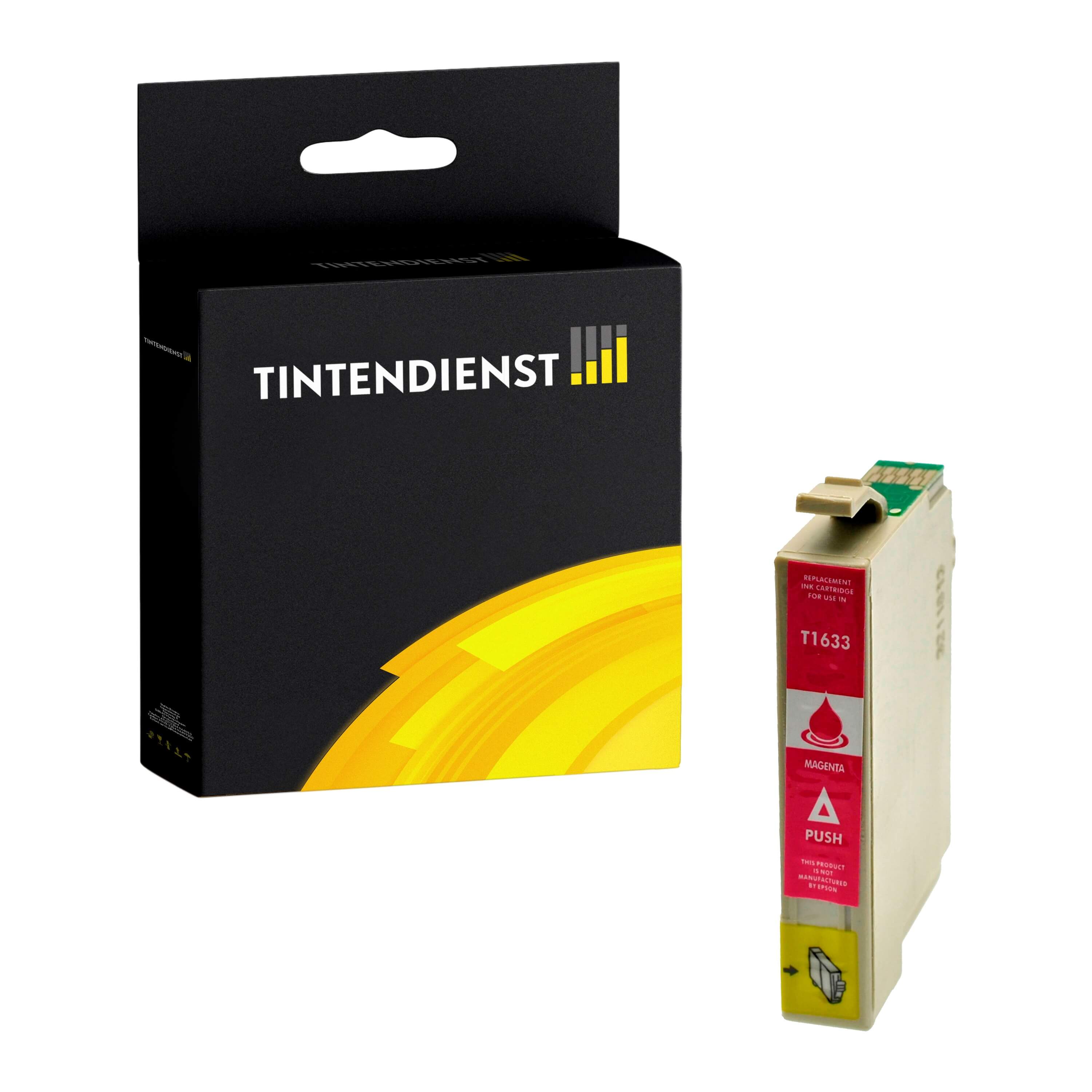 Druckerpatrone kompatibel für Epson Workforce WF-2760 DWF (C13T16334010 / 16XL) Magenta